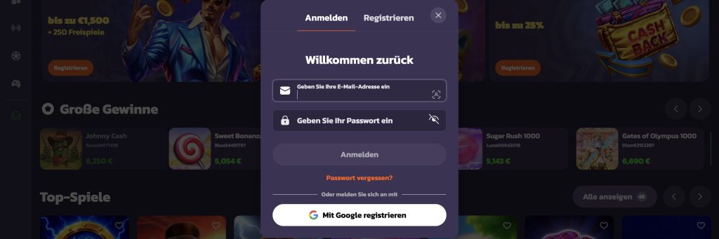 coolzino casino einloggen